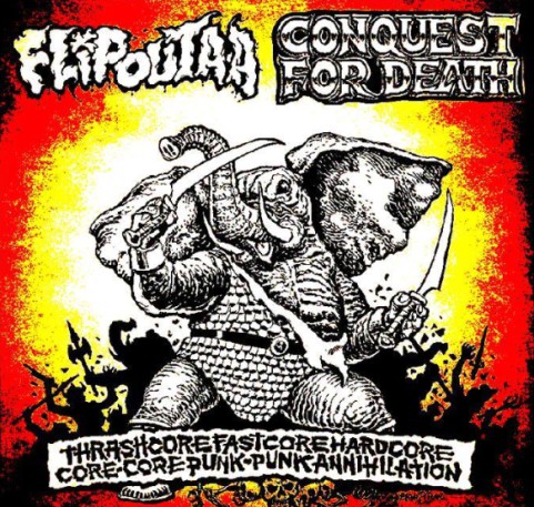 CONQUEST FOR DEATH / FLIPOUT AxAx