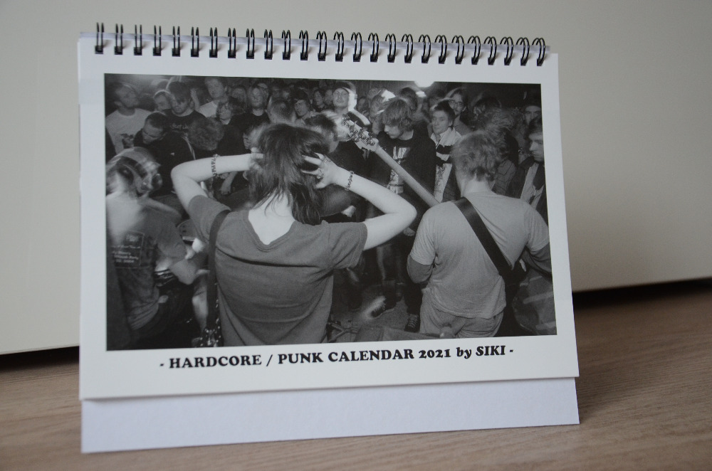 Hardcore punk calendar 2021